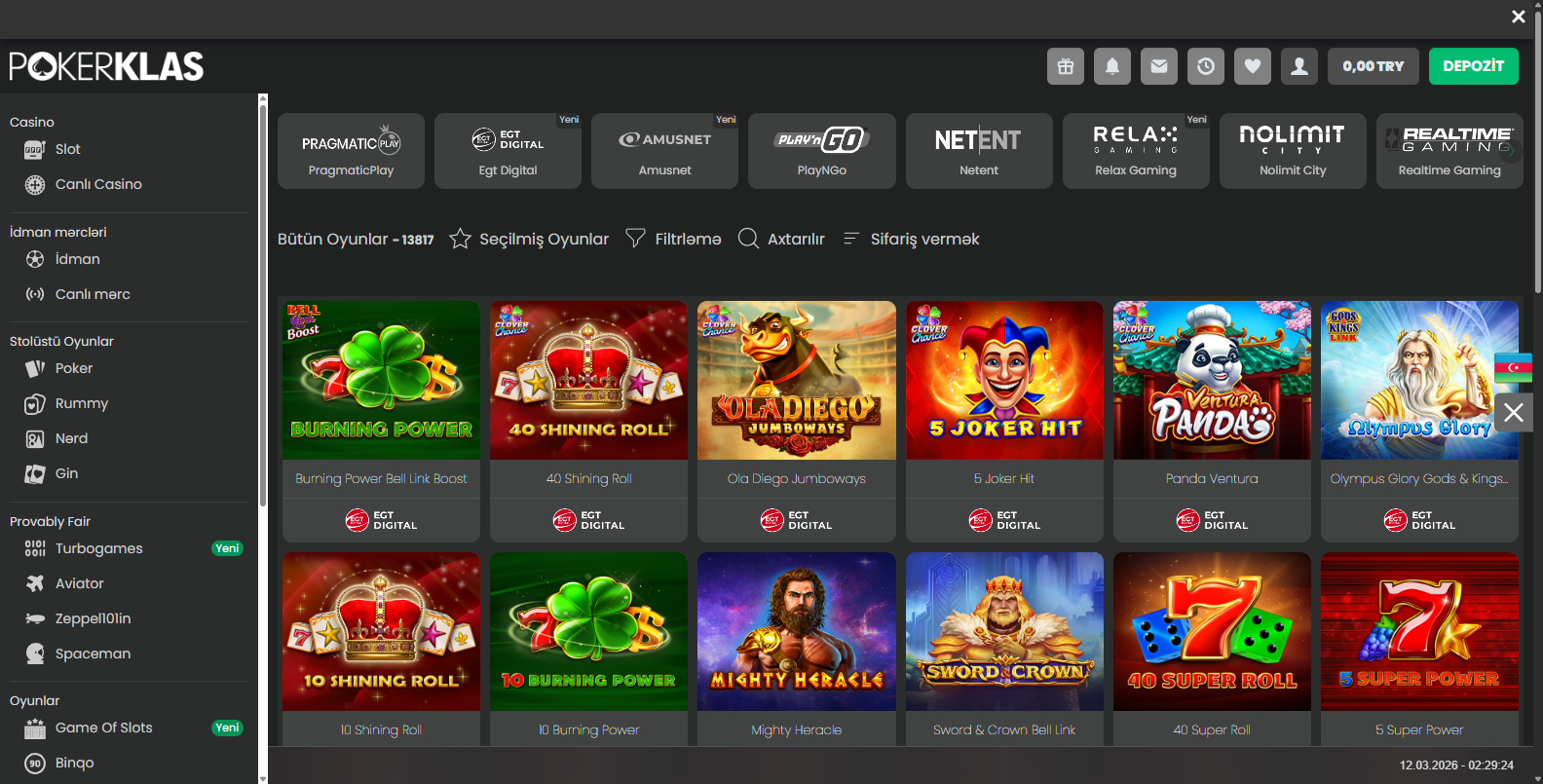 Pokerklas Paramı Çekemiyorum