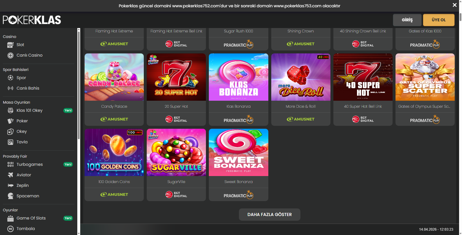 Pokerklas Bahislere Giriş