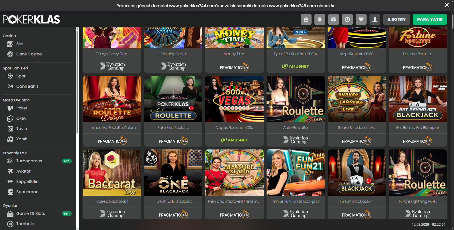 Pokerklas Canlı Maçları İzle Bahis Yap